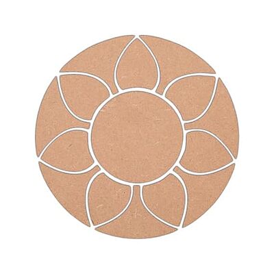Rangoli Wooden MDF Base Cutout Rangoli Wooden MDF Base Cutout